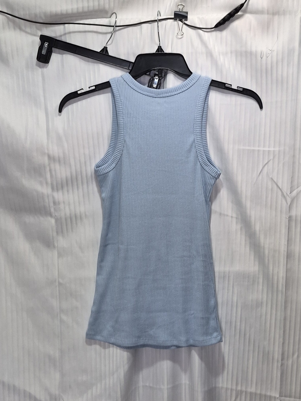 Maurices 24/7 Light Blue Ribbed Tank Top NWT - Picture 6 of 8